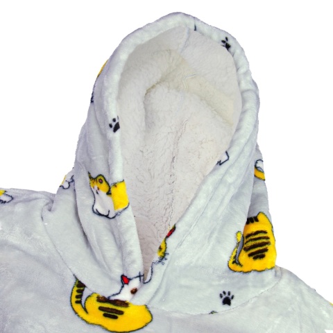 Koco bluza z kapturem Unisex Cat