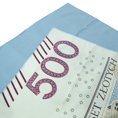 RĘCZNIK z mikrofibry 70x140 cm 500 zł banknot kasa
