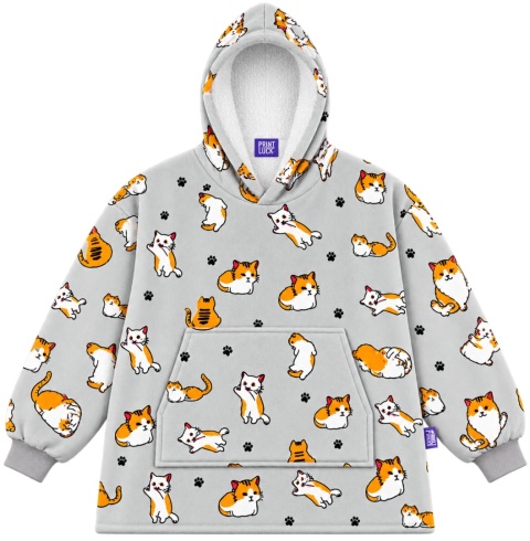 Koco bluza z kapturem Unisex CAT