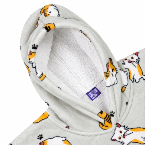 Koco bluza z kapturem Unisex CAT