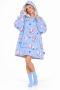 Koco bluza z kapturem Unisex ELEPHANT BLUE