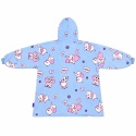 Koco bluza z kapturem Unisex ELEPHANT BLUE