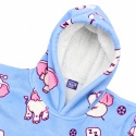 Koco bluza z kapturem Unisex ELEPHANT BLUE