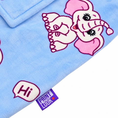 Koco bluza z kapturem Unisex ELEPHANT BLUE