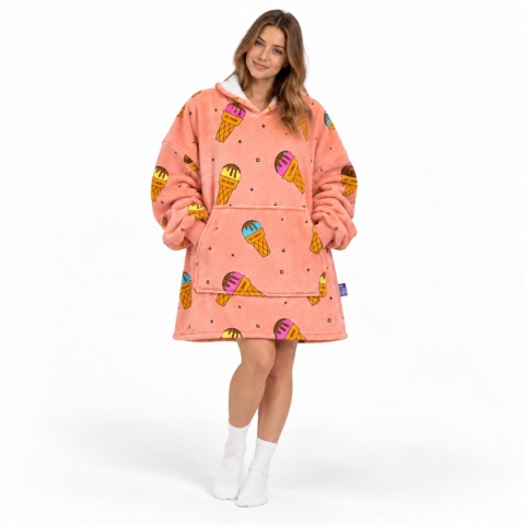 Koco bluza z kapturem Unisex ICE CREAM
