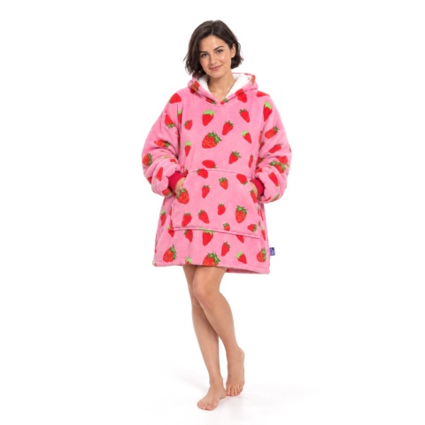 Koco bluza z kapturem Unisex STRAWBERRY