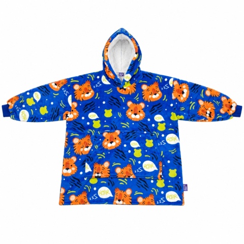 Koco bluza z kapturem Unisex TIGER BLUE