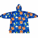 Koco bluza z kapturem Unisex TIGER BLUE