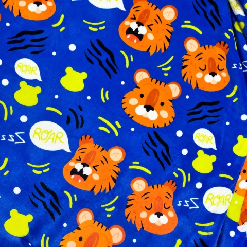 Koco bluza z kapturem Unisex TIGER BLUE