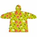 Koco bluza z kapturem Unisex TIGER GREEN