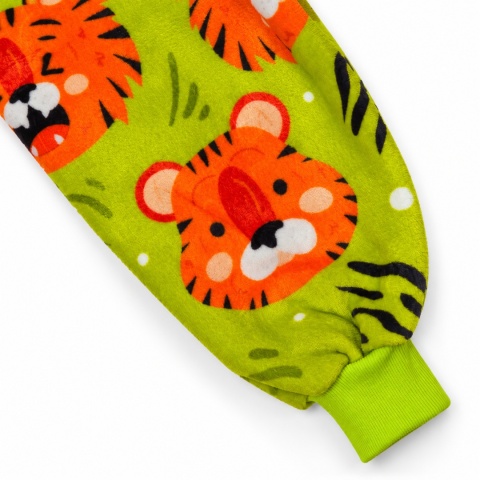 Koco bluza z kapturem Unisex TIGER GREEN