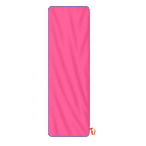 Ręcznik z mikrofibry na leżak 73x230 cm Challenge RÓŻOWY